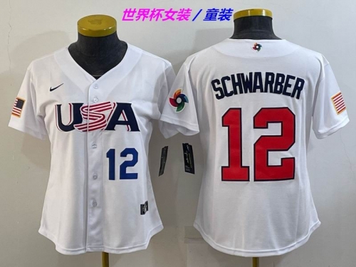 MLB The World Cup Jersey 1106 Youth/Boy/Women