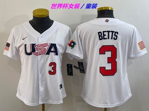 MLB The World Cup Jersey 1134 Youth/Boy/Women