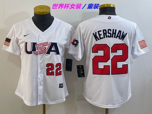 MLB The World Cup Jersey 1034 Youth/Boy/Women