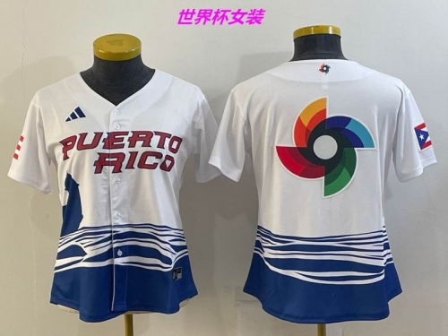 MLB The World Cup Jersey 1201 Women