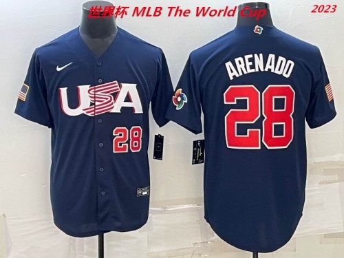 MLB The World Cup Jersey 1457 Men