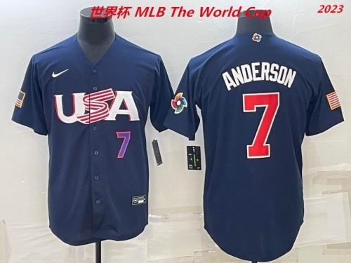 MLB The World Cup Jersey 1389 Men