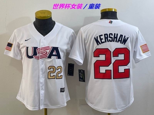 MLB The World Cup Jersey 1035 Youth/Boy/Women