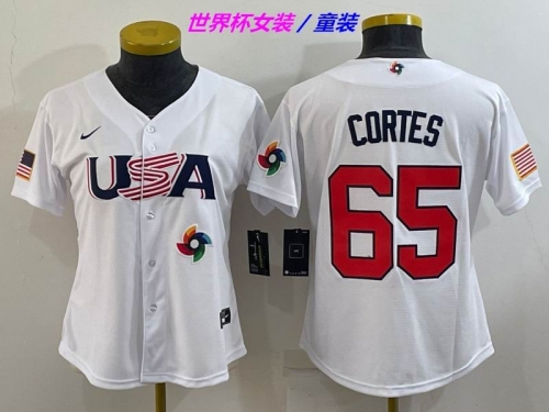 MLB The World Cup Jersey 1152 Youth/Boy/Women