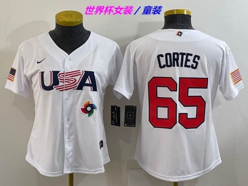 MLB The World Cup Jersey 1151 Youth/Boy/Women