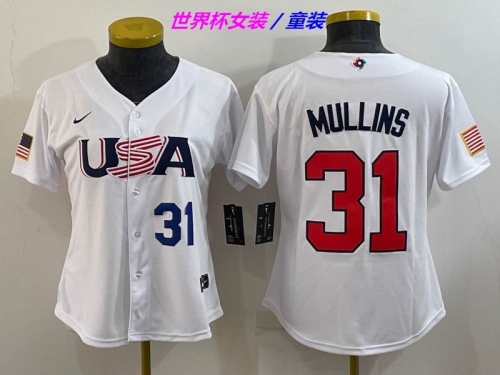 MLB The World Cup Jersey 1145 Youth/Boy/Women
