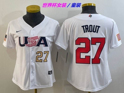 MLB The World Cup Jersey 1067 Youth/Boy/Women