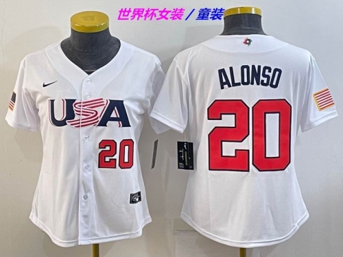 MLB The World Cup Jersey 1053 Youth/Boy/Women