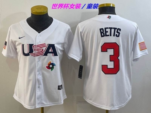 MLB The World Cup Jersey 1041 Youth/Boy/Women