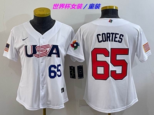 MLB The World Cup Jersey 1156 Youth/Boy/Women