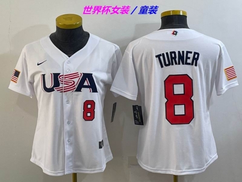 MLB The World Cup Jersey 1113 Youth/Boy/Women