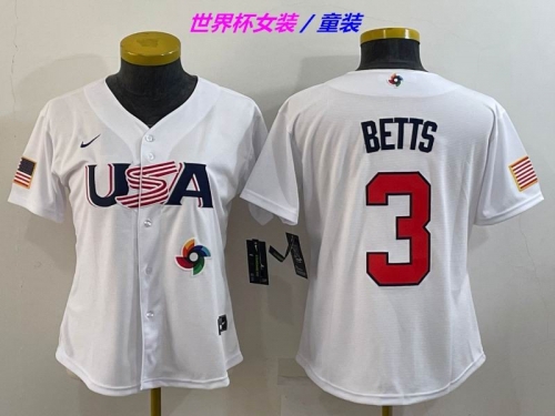 MLB The World Cup Jersey 1131 Youth/Boy/Women