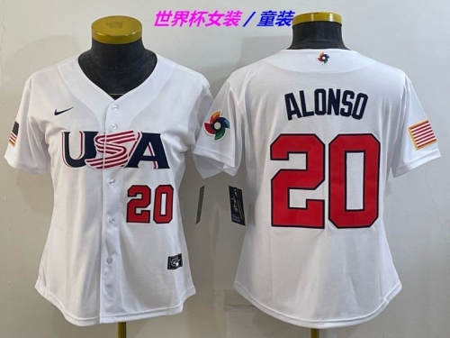 MLB The World Cup Jersey 1054 Youth/Boy/Women