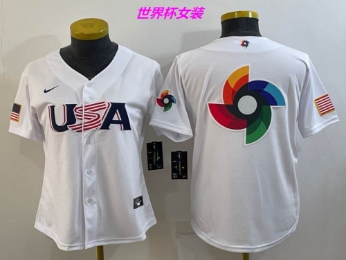 MLB The World Cup Jersey 1194 Women