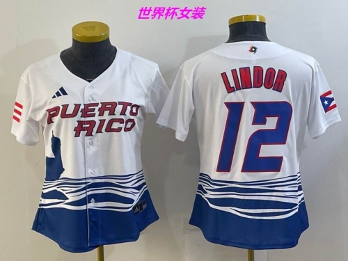 MLB The World Cup Jersey 1205 Women
