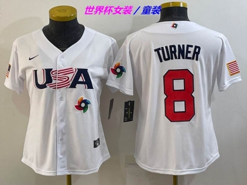 MLB The World Cup Jersey 1112 Youth/Boy/Women