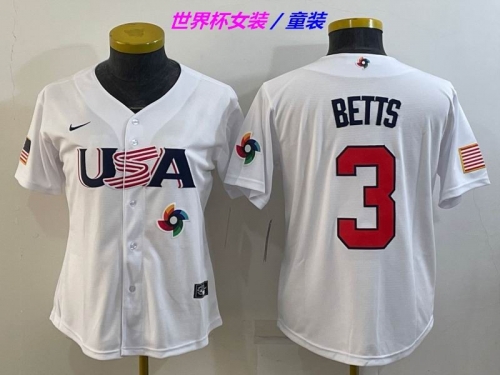 MLB The World Cup Jersey 1042 Youth/Boy/Women