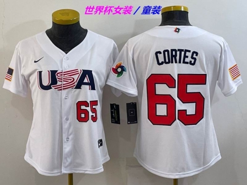 MLB The World Cup Jersey 1154 Youth/Boy/Women