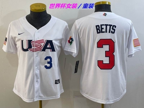 MLB The World Cup Jersey 1046 Youth/Boy/Women