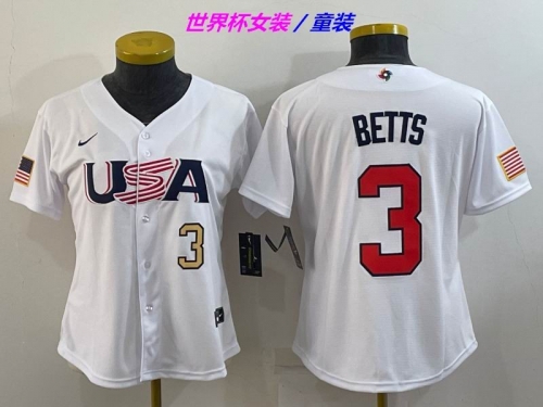 MLB The World Cup Jersey 1137 Youth/Boy/Women