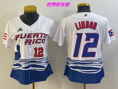 MLB The World Cup Jersey 1209 Women