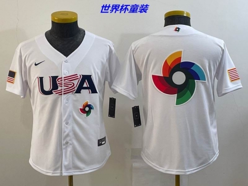 MLB The World Cup Jersey 1025 Youth/Boy