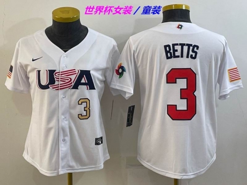 MLB The World Cup Jersey 1048 Youth/Boy/Women