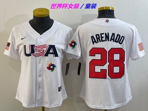 MLB The World Cup Jersey 1082 Youth/Boy/Women