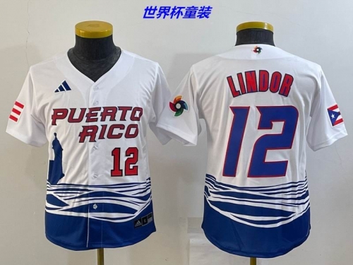 MLB The World Cup Jersey 1014 Youth/Boy