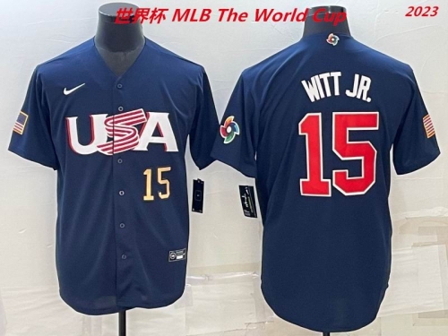 MLB The World Cup Jersey 1423 Men