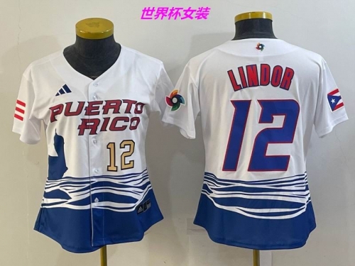MLB The World Cup Jersey 1214 Women