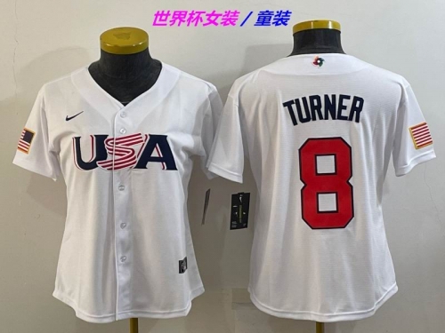 MLB The World Cup Jersey 1109 Youth/Boy/Women