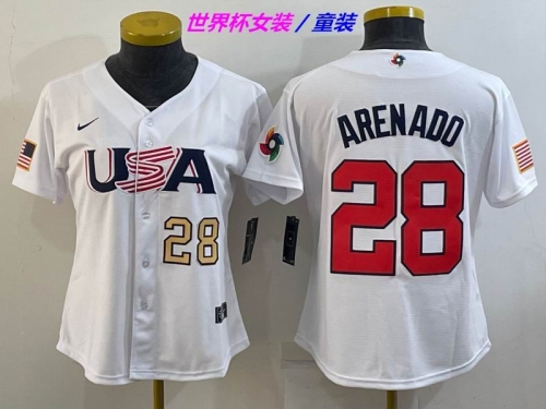 MLB The World Cup Jersey 1088 Youth/Boy/Women