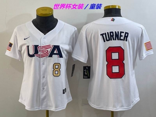 MLB The World Cup Jersey 1117 Youth/Boy/Women