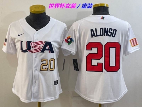 MLB The World Cup Jersey 1058 Youth/Boy/Women