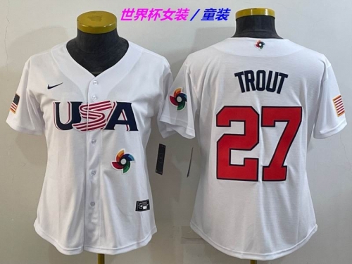 MLB The World Cup Jersey 1059 Youth/Boy/Women