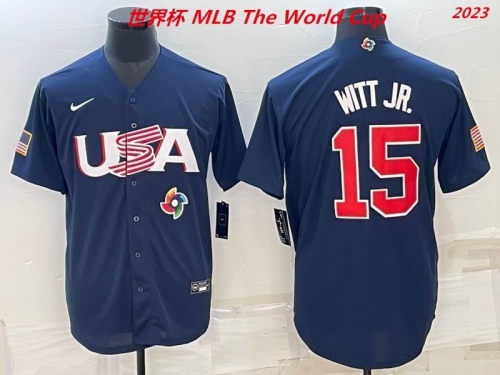 MLB The World Cup Jersey 1418 Men