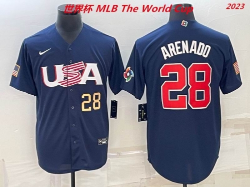 MLB The World Cup Jersey 1459 Men