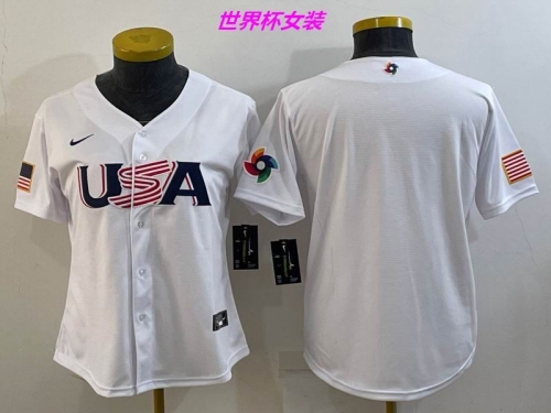 MLB The World Cup Jersey 1190 Women
