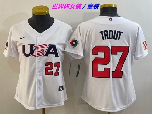 MLB The World Cup Jersey 1064 Youth/Boy/Women