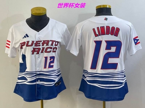 MLB The World Cup Jersey 1211 Women