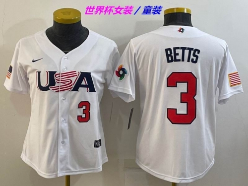 MLB The World Cup Jersey 1044 Youth/Boy/Women