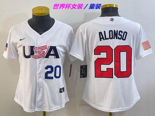 MLB The World Cup Jersey 1055 Youth/Boy/Women