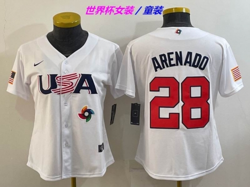MLB The World Cup Jersey 1081 Youth/Boy/Women