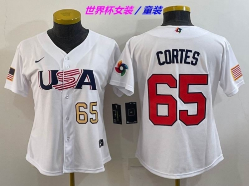 MLB The World Cup Jersey 1158 Youth/Boy/Women
