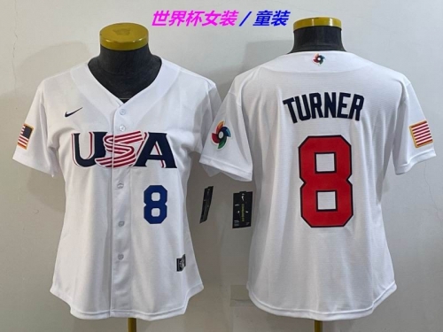 MLB The World Cup Jersey 1116 Youth/Boy/Women