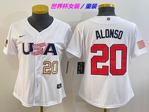 MLB The World Cup Jersey 1057 Youth/Boy/Women
