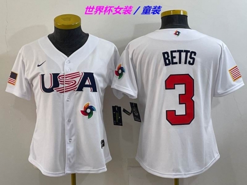 MLB The World Cup Jersey 1132 Youth/Boy/Women