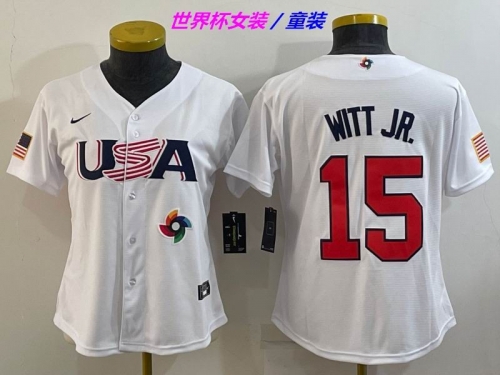 MLB The World Cup Jersey 1091 Youth/Boy/Women