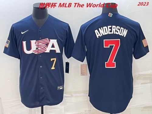 MLB The World Cup Jersey 1386 Men